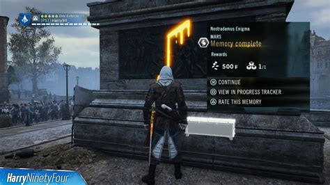 assassin's creed unity nostradamus enigma saturnus